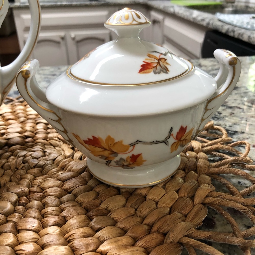 Vintage Craftsman China Golden Autumn bowl
